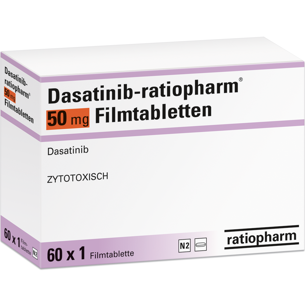 Dasatinib-ratiopharm® 50&nbsp;mg Filmtabletten